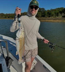 A person fishing in TX