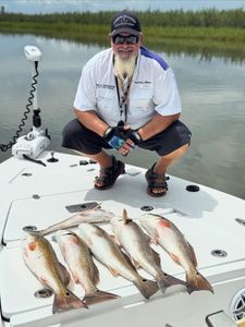 1 person fishing in TX with 3 fish