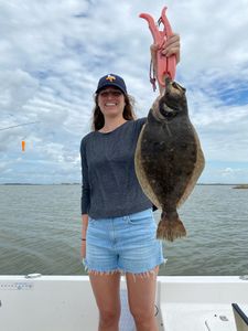 Summer Flounder fish caught in TX