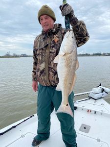 Man fishing in Texas