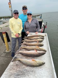 Redfish caught in TX by fishermen