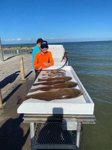 Redfish caught in League City, Texas