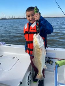 Redfish caught in Texas by angler