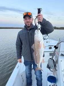 Anglers catch redfish in Texas