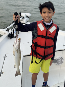 Reeling in the best with a 17-inch Spotted Weakfish in League City!