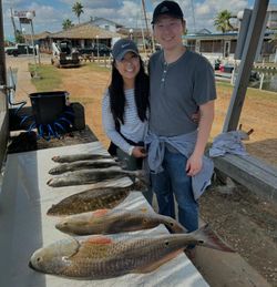 Redfish caught fishing in TX