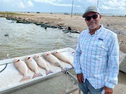 3 redfish caught in TX