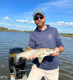 Snook fish caught while fishing in Crystal River