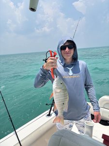 Fresh mutton snapper from the waters of West Palm Beach - what a catch!