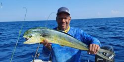 One angler fishing in FL waters