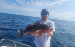 Fishing for a Red Grouper in FL