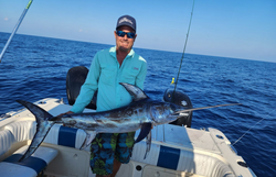 Swordfish caught while fishing in Key Largo