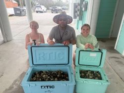 Three people fishing in Jacksonville