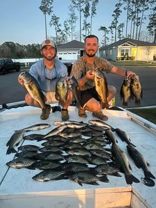8 crappie fish caught in FL