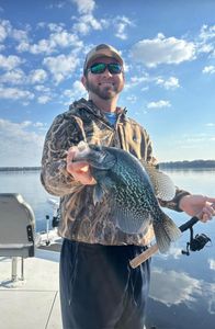 A crappie caught while fishing in Jacksonville