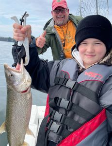Trout fishing bliss at Lake Champlain