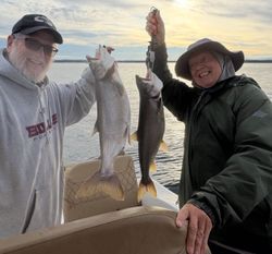 Two anglers fishing in NY