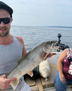 A big fish caught in the waters of Peru