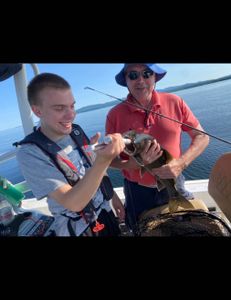 One fish caught in Peru