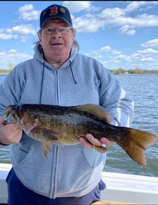Smallmouth bass fishing on Lake Champlain!