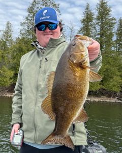A person fishing in New York