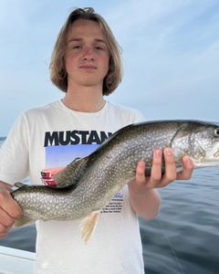 One person fishing in New York