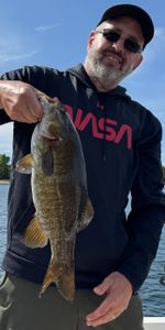 A person fishing in NY