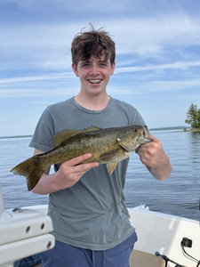 Clear skies and perfect conditions for landing that prized Largemouth Bass!