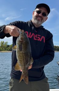 Smallmouth bass caught fishing in NY