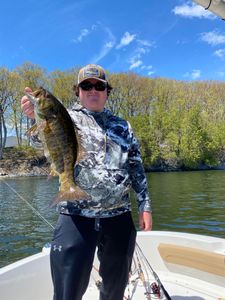 Smallmouth Bass caught fishing in NY