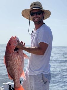 Grey Snapper, 19-inch catch at Cape Canaveral