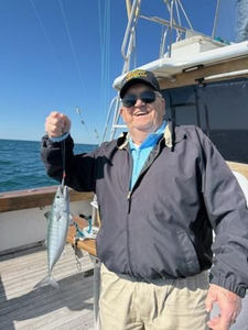 Cero mackerel, 13 inches, fishing in NC