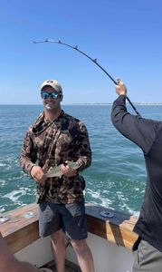 Man fishing in North Carolina