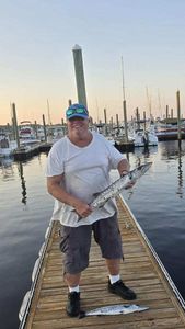 Angler fishing at Carolina Beach
