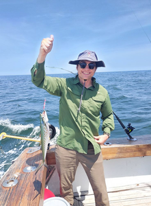 Spanish mackerel fish caught while fishing in Carolina Beach