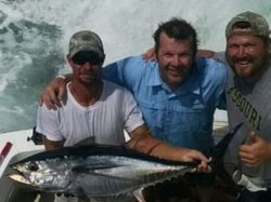 Blackfin tuna, a 27-inch fish, caught while fishing in Niceville