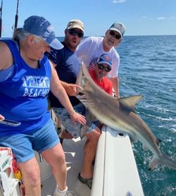 Anglers caught a 21-inch fish while fishing in FL