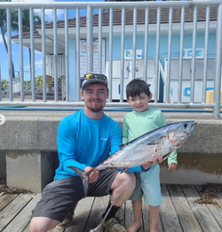 Two people fishing at Key Largo
