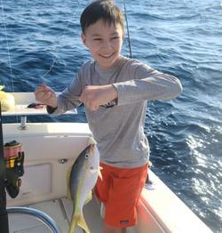 Angler in Key Largo with a 10-inch fish