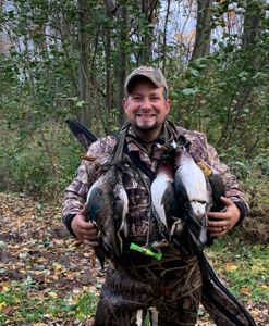 Solitary hunter in NY stalks the waters