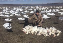 Successful hunting outing in North Rose