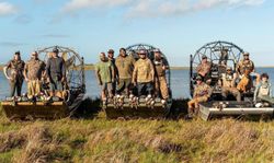 13 people fishing and hunting in TX