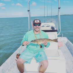 Single person fishing in TX