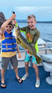 Two anglers fishing in VT