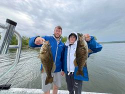 Two anglers fishing in Vermont