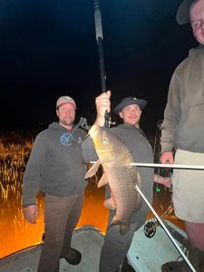 3 people fishing in Burlington