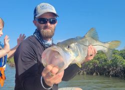 One person fishing in Florida