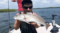 Redfish caught while fishing in FL