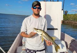 Snook fish caught by person in FL