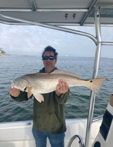 Lone angler fishing in Fort Walton Beach
